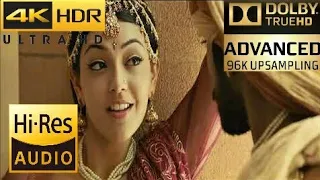 DHEERA DHEERA 4K VIDEO SONG WITH 5.1 dolby true hd AUDIO|  Magadheera Telugu|Ram Charan , Kajal