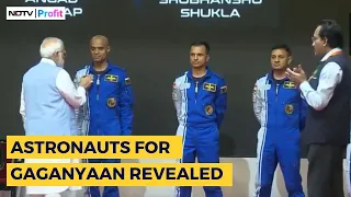 Gaganyaan Mission Astronauts Revealed By PM Modi At Vikram Sarabhai Centre | ISRO Gaganyaan Mission