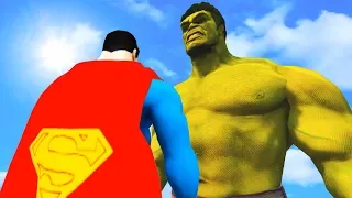 Hulk vs Superman - Epic Battle #Hulk #Superherobattle #EpicBattle