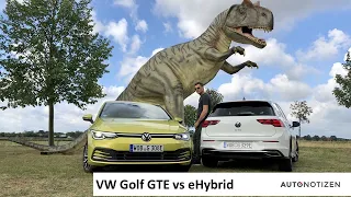 VW Golf 8 GTE vs eHybrid 2020: Vergleich der Unterschiede und Review, Test, Fahrbericht