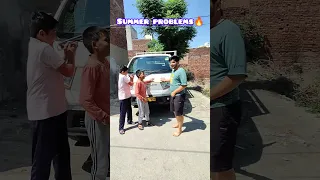 Summer Problems 😭(Part - 2)🔥#funnyvideo #summervibes #ytshortsindia