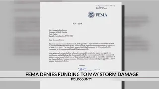 FEMA denies appeal for funding to deadly mudslides in WNC