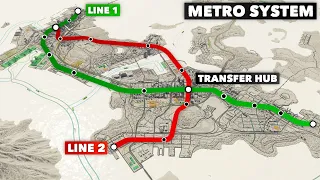 Engineering An Efficient and Realistic METRO Network for My City | Cities: Skylines 2