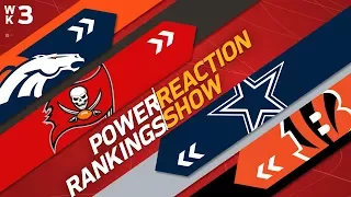 Power Rankings Week 3 Reaction Show: Cowboys or Giants Biggest Faller? | NFL Network