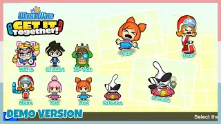 All Character Voice Speeches & Cute Animations In WarioWare: Get It Together Demo Version