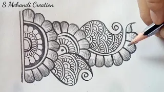 Beautiful Pencil Mehandi Design || Mehandi Ka Design || Mehndi || Pencil Mehndi