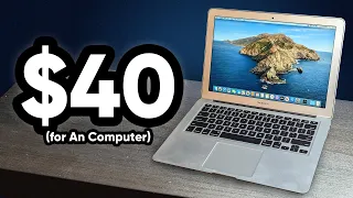 I got a MacBook Air for $40, can I fix it??