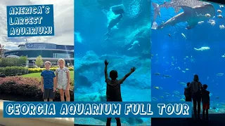 Georgia Aquarium in Atlanta - Full Tour of the LARGEST Aquarium in America!