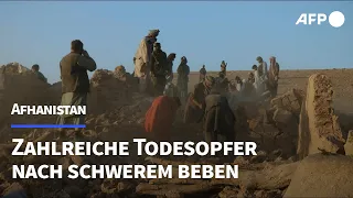 Mehr als 2000 Tote nach schwerem Erdbeben in Afghanistan | AFP