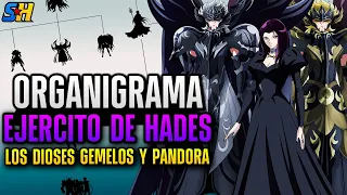 ORGANIGRAMA del Ejército de HADES #1 (Dioses GEMELOS, PANDORA y Los TRES JUECES) | Star Hill