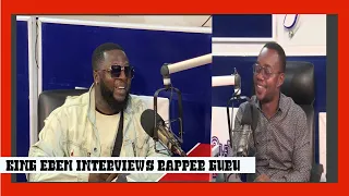 VERY HOT INTERVIEW!!🔥🔥🔥 KING EBEN INTERVIEW'S RAPPER GURU ON HIS SPORTS SHOW...🔥🔥🔥