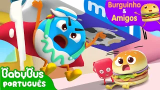 Super Donny | Burguinho e Amigos | Aventuras Alimentares | Desenho Infantil | BabyBus Português