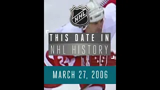 Chelios sets appearance record | This Date in History