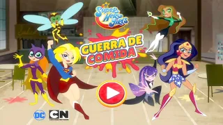 DC Super Hero Girls guerra de comida(jogo em flash)