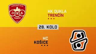 28.kolo Dukla Trenčín - HC Košice HIGHLIGHTS