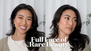 IS IT WORTH THE HYPE? Full Face of Rare Beauty 🤍 new launches + favorites