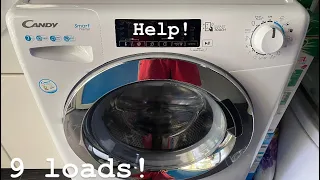 BIG Wash Day with Candy washing machine!