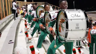 FAMU MARCHING 100 Ice cream man (percussion view) vs Fort Valley State 9/1/18