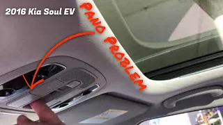 2016 Kia Soul EV - Panoroof Problem