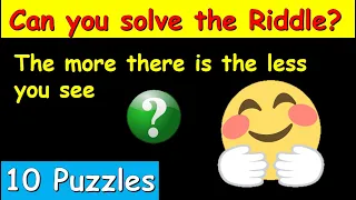 10 Classic Riddles to Test your IQ || Puzzled