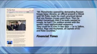 Poroshenko Threatened Putin Over Dead Russian Troops: Threat claims published in UK Financial Times