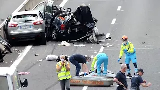 Apocalisse in A1, 4 morti e 7 feriti gravi