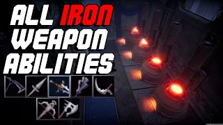 V Rising - Iron Weapon Skills & Animations