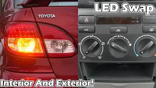 Corolla LED Light Swap (Ultimate Guide)