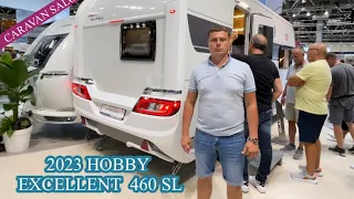 NEW: 2023 Hobby Excellent 460 SL! CARAVAN SALON DÜSSELDORF 2023 - Прицеп-дача, Караван