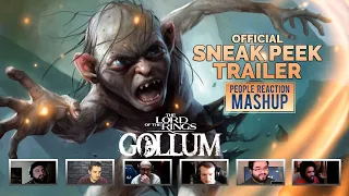 Official Sneak Peek Trailer | Gollum | The Lord of the Rings [ Reaction Mashup Video ]