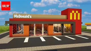 Minecraft Mcdonalds tutorial