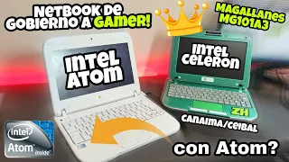 LA NETBOOK DEL GOBIERNO A GAMER! LLEGO ESTA CON INTEL ATOM A MIS MANOS! QUE LE HACEMOS? MOD GAMER?