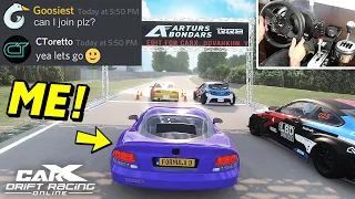 I asked a Pro Drifter to Play With Me! - CarX Drift Racing Online!