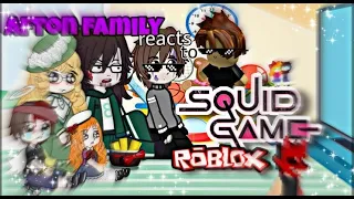 Afton Family reacts to Roblox Funny Moments//Buurr//🤣😃😂(Squid Game Roblox)