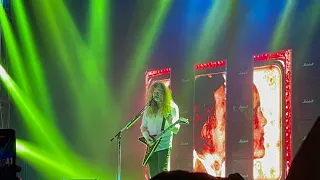 Megadeth Live- Peace Sells Corpus Christi, Texas (4/14/2022) Metal Tour of The Year