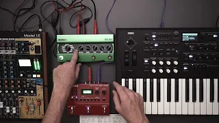 Line 6 DL4 MK2 delay on synth (A look at this new classic on a synth ! / very long video warning)