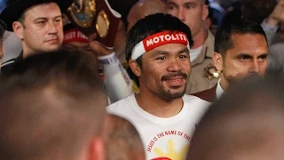 Jimmy Kimmel Fulfilled His Wish of Joining Manny Pacquiao's Entourage