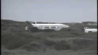Spaceplane X-37B Landing in California