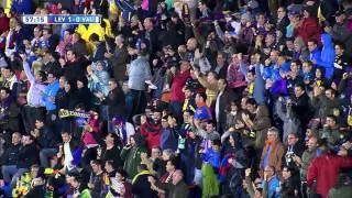 Gol de Casadesús (1-0) en el Levante UD - Valencia CF - HD