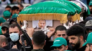 В Бейруте похоронили аль-Арури. Напряжённость на ливано-израильской границе растёт