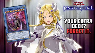 ALBA ZOA IS CRAZY:FORGET YOUR EXTRA DECK!-PURE RITUAL DOGMATIKA DECK PROFILE [YU-GI-OH! MASTER DUEL]