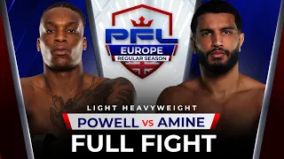 Full Fight | Simeon Powell vs Mohamed Amine | PFL Newcastle