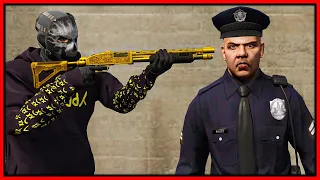 GTA 5 Roleplay - HITMAN HUNTING COPS  | RedlineRP