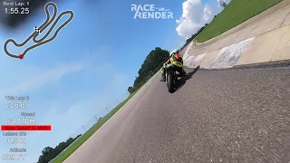 STT session 3 Intermediate Barber Motorsports park (gopro dies)