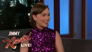 Emilia Clarke on Epic Game of Thrones Battle, Kit Harington & Riding Dragons