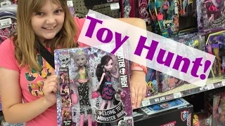 Toy Hunt in DE/NJ! Finding New Lalaloopsy, Shopkins Happy Places, Welcome to Monster High & More!