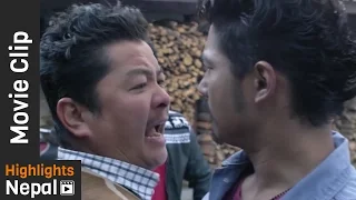 Dayahang Rai & Saugat Malla - Taile Khojya Ke | Nepali Movie KABADDI KABADDI Scene