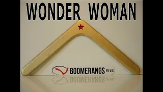 Wonder Woman boomerang really returns