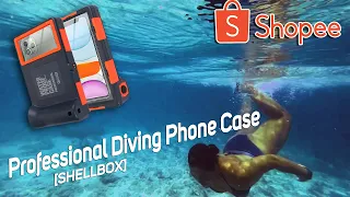 The Best Waterproof Diving Case for Smart Phone from SHOPEE | UNBOXING