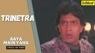 Aaya Main Yahan Tere Liye | Trinetra | Lyrical Video | Kumar Sanu | Dharmendra | Deepa Sahi